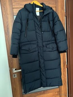 Zimní dlouhý kabát Replay Navy XXS - S/M