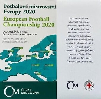 Pamětní mince - Fotbalové mistrovství Evropy 2020