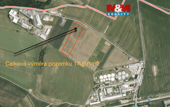 Prodej provozní plochy, 17691 m², Střelice