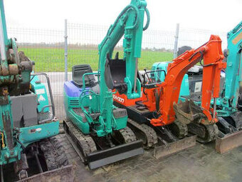 Minibagr Komatsu PC-03 800kg pěkný stav