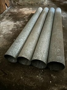 Pozinkovaná svodová okapní roura