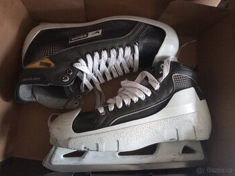 brankářské brusle bauer