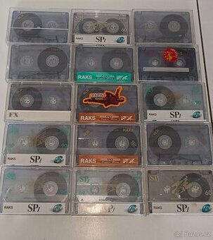 Audiokazety 15ks RAKS