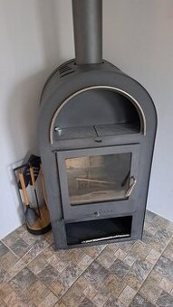 Krbová kamna HAAS+SOHN GRAND MAX – antracit, 3,8–11,5 kW