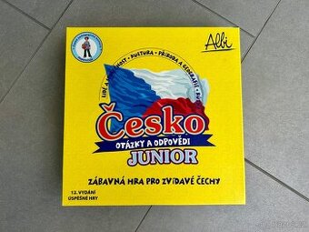 Desková hra Česko junior od Albi - zánovní