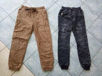Chlapecké kalhoty a dívčí rifle/legíny-vel. 11-12-13-14let