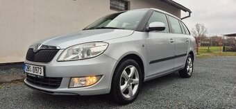 Škoda Fabia II Facelift combi1.2 TSI, stříbrná metalíza