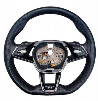 Volant Škoda RS NOVÝ originální s padly zkosený