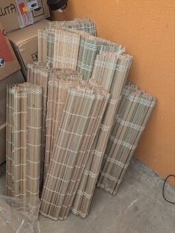 Rohož, rákos, stínění - 15 rolí za 1500,-