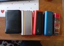 Sada zařízení glo, Ploom a Voopoo – USB-C, funkční