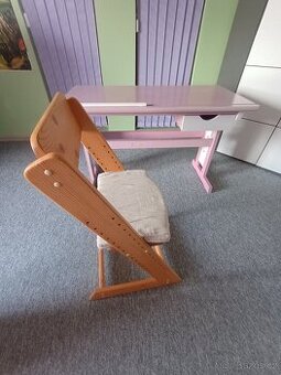 Dětský rostoucí stolek a židle