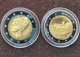 MONACO/MONAKO: NAJVZACNEJŠIE 2 EURO-2007a2015 REPLIKY