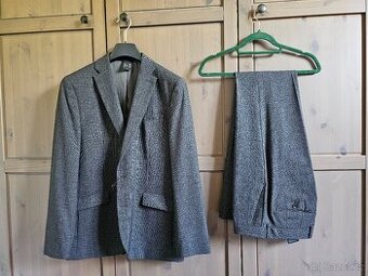 Pánský oblek C&A vel.50 (Slim fit) - NOVÝ