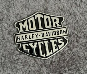 Kovová nálepka Harley Davidson