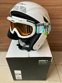 Prodej lyžařské helmy Elan včetně brýlí Alpina - 1