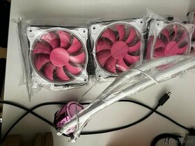 Růžové Vodní chlazení AIO PINKFLOW 360 ARGB