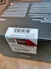 AMD Ryzen 7 7800X3D - nový a nerozbalený