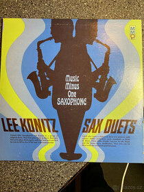 Jazz LP Lee Konitz Sax Duet