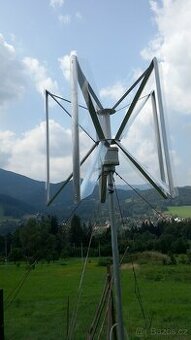 Generátory větrná elektrárna svislá osa
