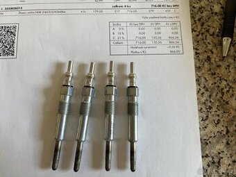 Žhavící svíčky 1.9 TDI, dCi apod. NGK 5605 D-POWER4 - 1