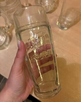 Sklenice - půllitr 0,5l - 0,3l - Radegast a jiné