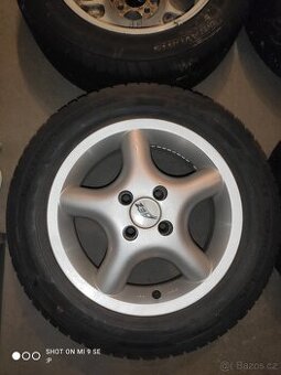 Sada kol R14 4×98 – Fiat, Lancia, Alfa + letní pneu Barum