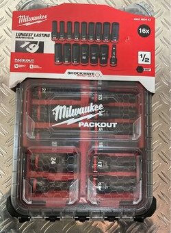 SADA OŘECHŮ 1/2" MILWAUKEE PACKOUT 4932480943