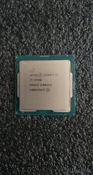 i7-9700 Intel Core – 8 jader, 8 vláken, Turbo 4,7GHz