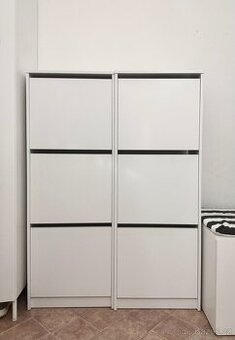 2x Botník IKEA BISSA