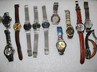 hodinky rolex, breitling... 15 ks