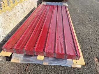 NOVÉ - Trapézové plechy v RAL 3011 , 290,-/ks