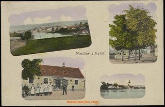 Pohlednice Kynice 1918