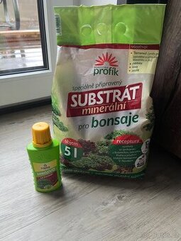 Substrát a hnojivo na bonsaje - 1