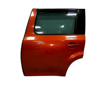 Levé zadní dveře oranžová metalíza LF3H Škoda Yeti 5L 2011