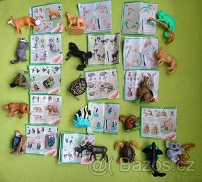 Kinder figurky - zvířátka