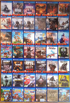 Hry na Playstation PS4 a PS5 - 1.část