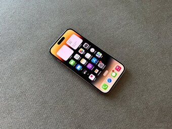 Apple iPhone 14 Pro 128GB–Zlatý,Krásný stav,Baterie 97%