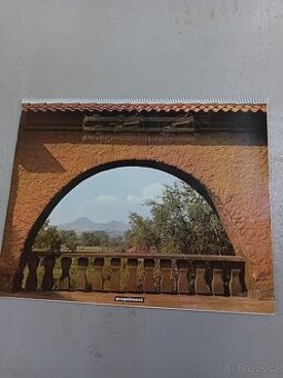 Nástěny kalendář Pragoinvest 1970