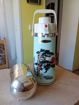 Termoska 2,5l+náhradní sklo