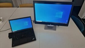 Lenovo T440s včetně monitoru a dock-in stanice