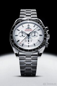 Omega Speedmaster Moonwatch  Professional 2025 bílý ciferník