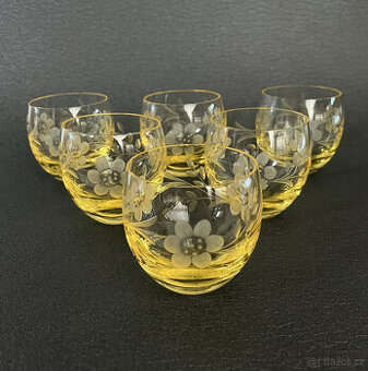 Moser Culbuto 6x sklenice s rytinou 100ml, Eldor