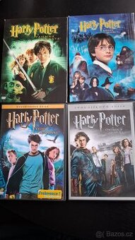 Harry Potter DVD 1-4 díl