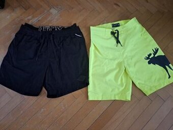 2x Značkové Plavkové kraťasy vel S.
