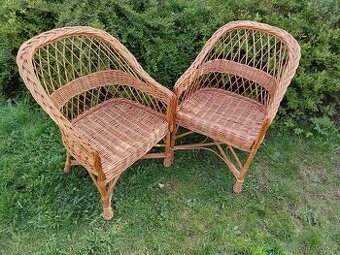 Prodám proutěná křesla