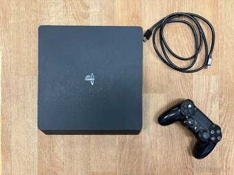 PlayStation 4 – Slim, 500 GB, černý