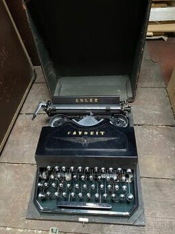 Starožitný psací stroj ADLER FAVORIT 2