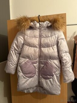 Zimní bunda pro holčičku, velikost 110