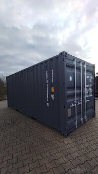 Lodní  20 ft kontejner po jedné cestě barva antracit