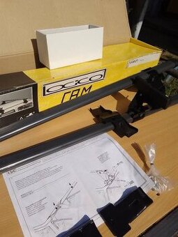 Střešní nosič, zahrádka, příčníky, na Peugeot 306, 5 dveří